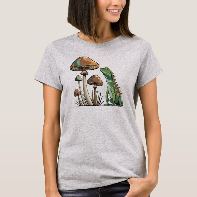 GREEN LIZARD T-Shirt (Front)