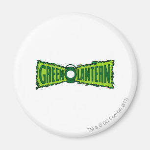 Green Logo Flames Magnet