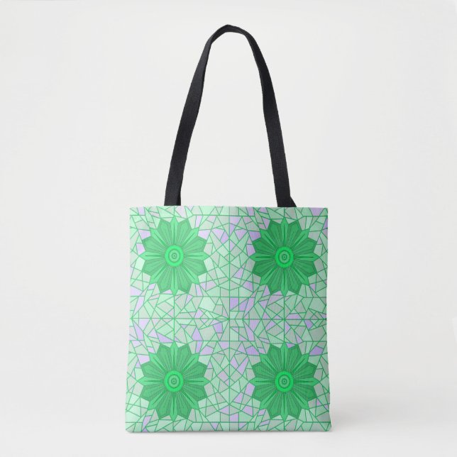 Green lover gift tote bag (Front)