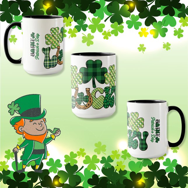 Green Lucky St Patricks Day Mug (Green Lucky St Patricks Day Mug)