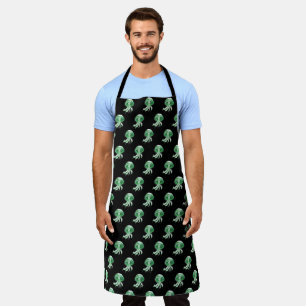 Green Luminescent Jellyfish Apron