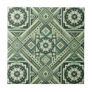 Green Machine Ceramic Tile