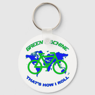 Green Machine Key Ring