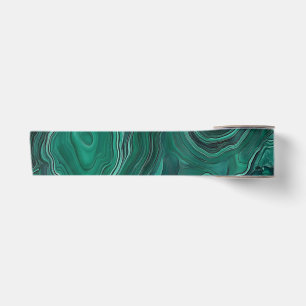 Green Malachite Stone Satin Ribbon
