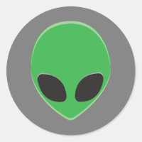 Green Man Alien Space Party Personalised
