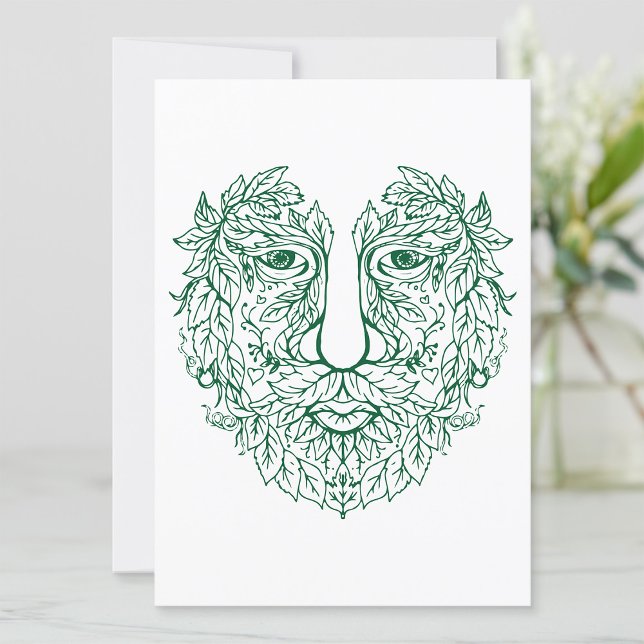 Green Man Invitation (Creator Uploaded)