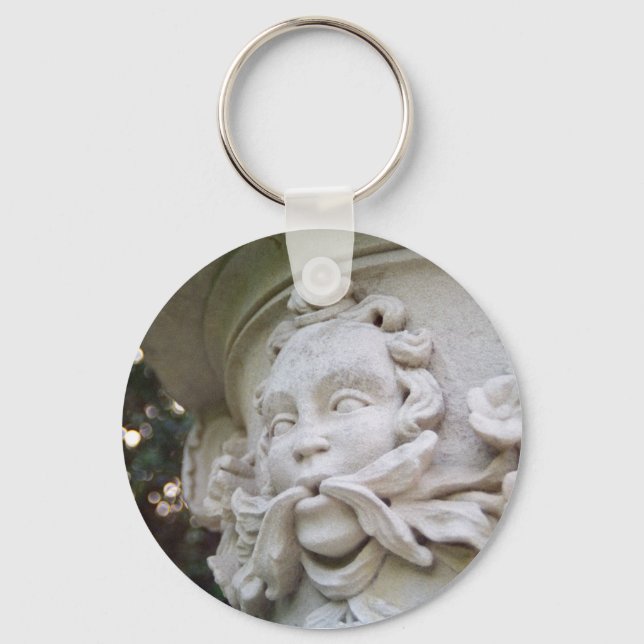 Green Man Key Ring (Front)