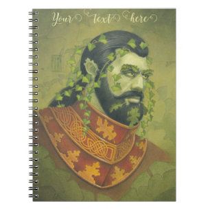 Green Man Knight Notebook