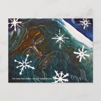 Green Man postcard