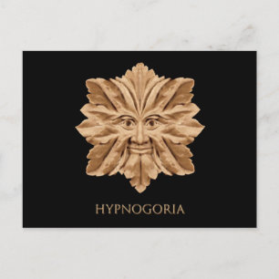 Green Man postcard