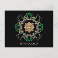 Green Man Vortex postcard
