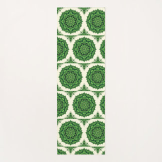 Green Mandala Yoga Mat
