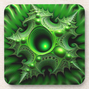 Green Mandelbrot Portal Coaster