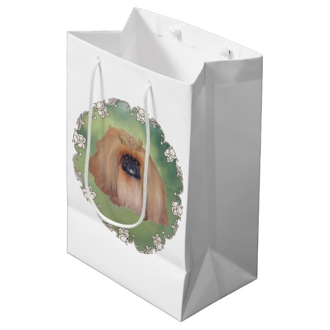 Green Mansions Medium Gift Bag (Front Angled)