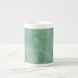 green marble abstract    bone china mug
