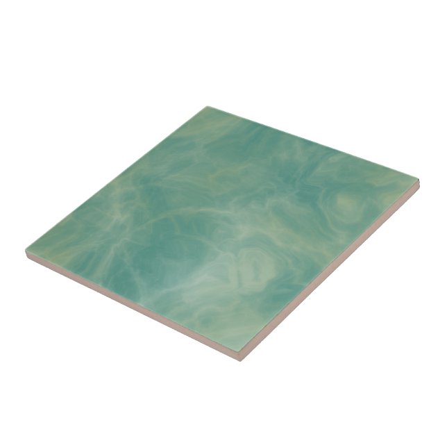 green marble abstract  ceramic tile (Side)