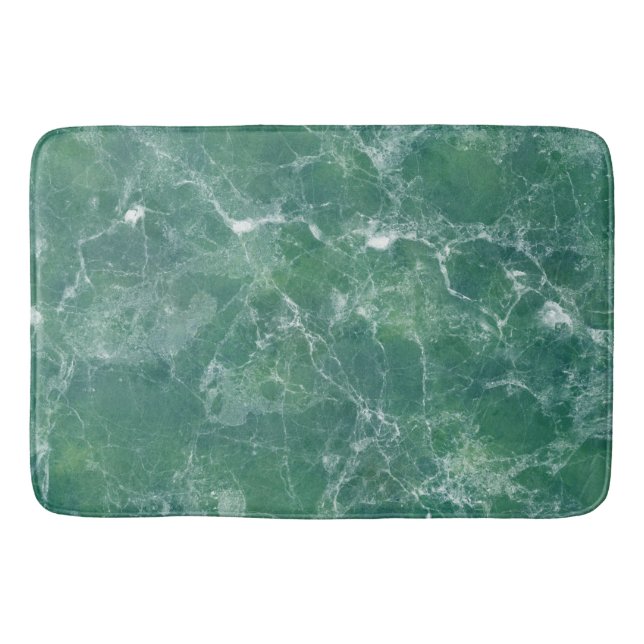 Green marble bath mat (Front)