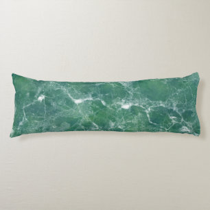 Green marble body cushion