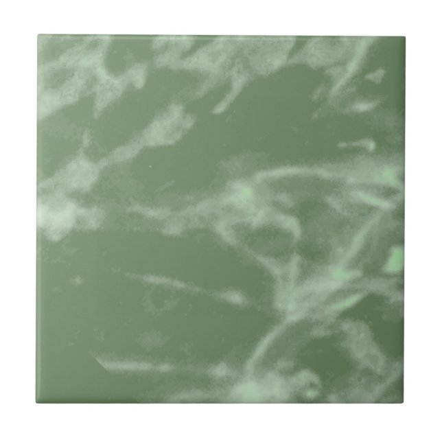 Green Marble Ceramic Tile (Front)