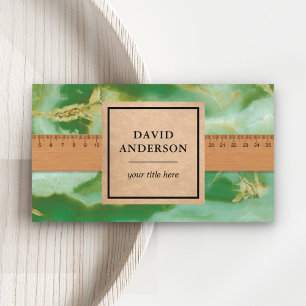 Green Marble Granite Splashback Kitchen Countertop Business Card