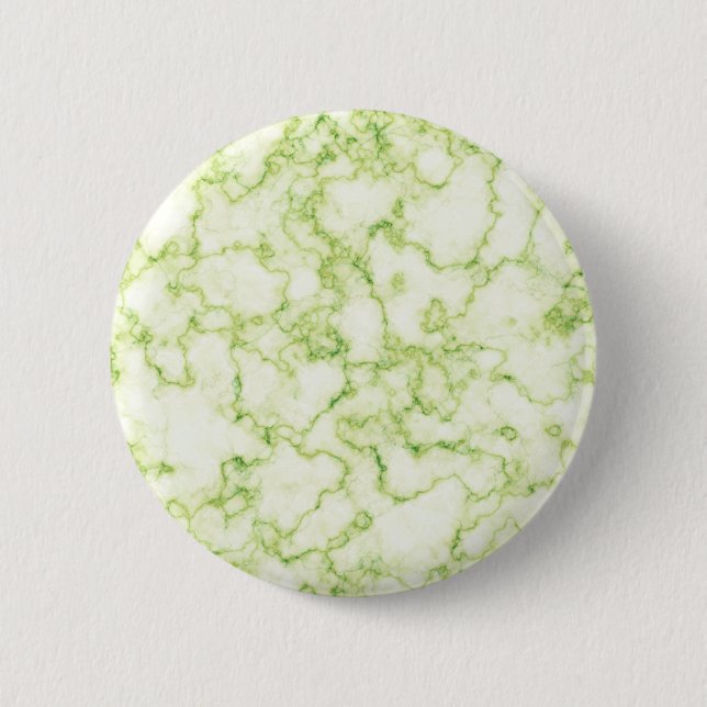 Green Marble Pattern 6 Cm Round Badge (Front)