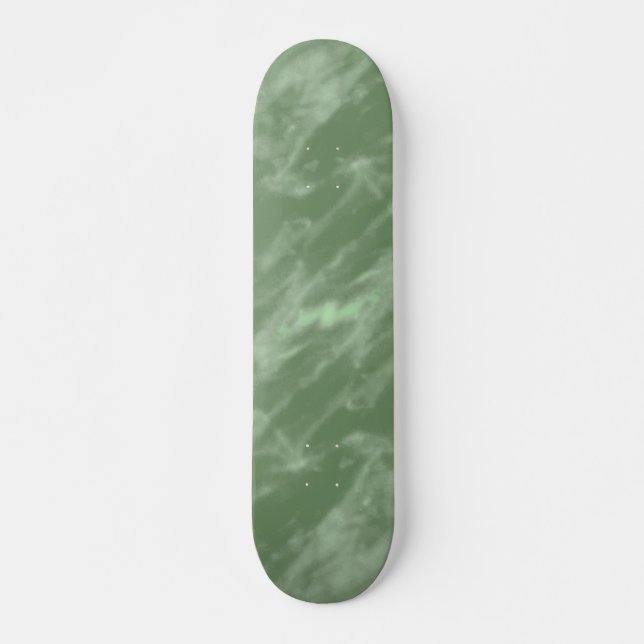 Green Marble Skateboard (Front)