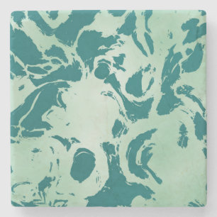 Green Marble Stone Coaster