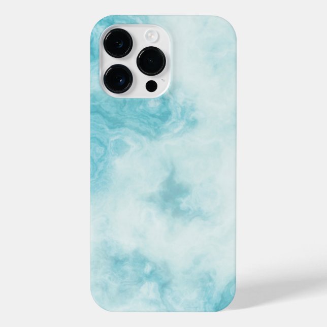 Green marble Stone iPhone 14 Pro Max Case (Back)