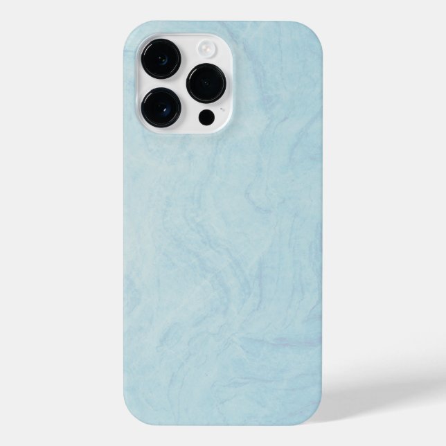 Green Marble Stone iPhone 14 Pro Max Case (Back)