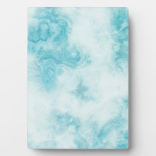 Green Marble Stone Tabletop Plaque with Easel