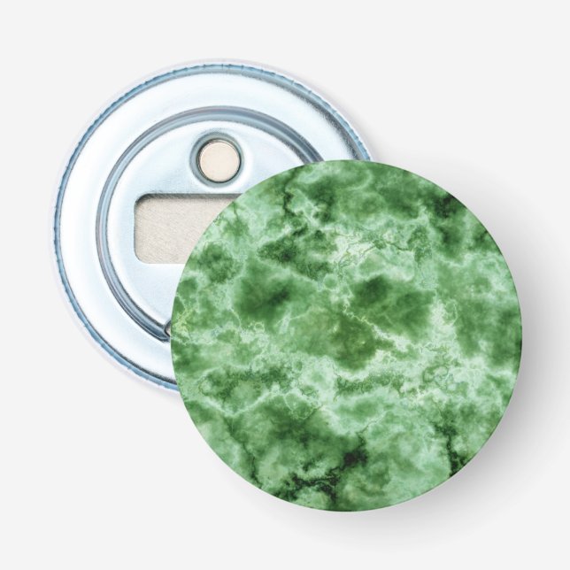 Green Marble Texture Bottle Opener (Front)