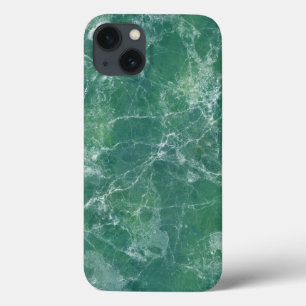 Green Marble Texture  iPhone 13 Case