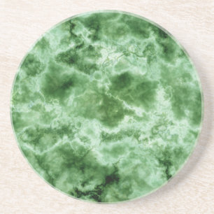 Green Marble Texture Coaster