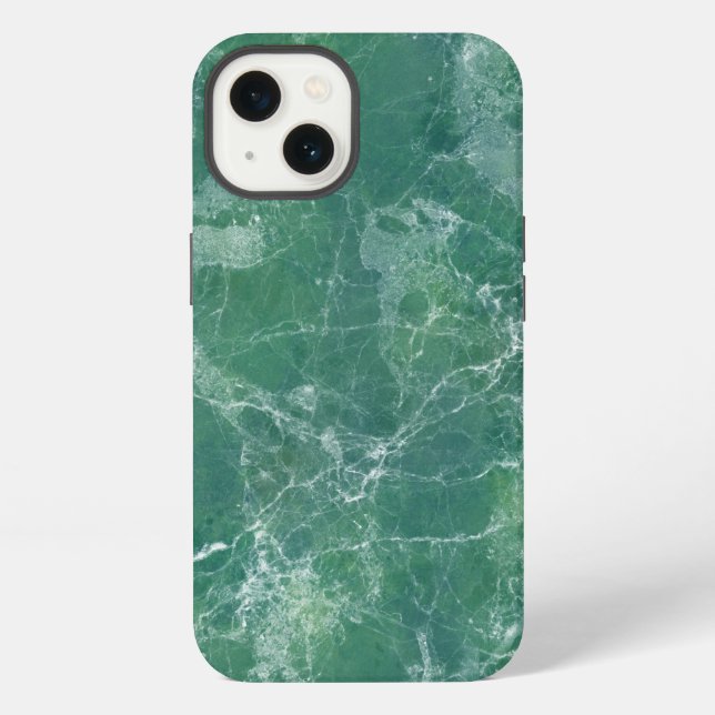 Green Marble Texture  iPhone Case (Back)