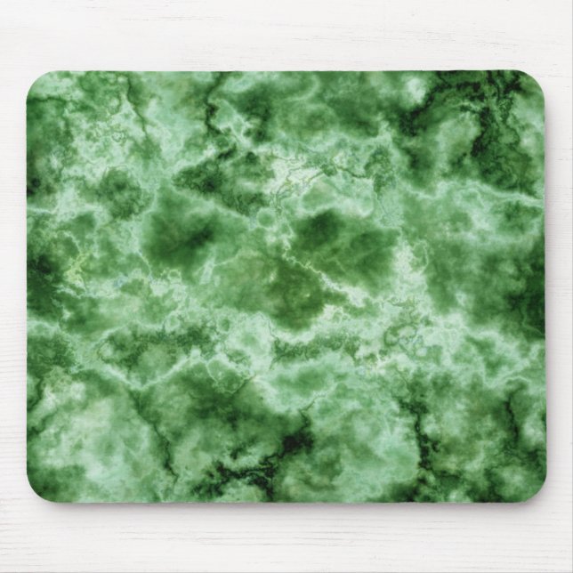 Green Marble Texture Mouse Pad (Front)