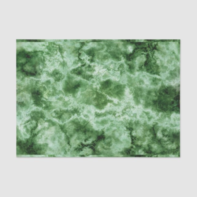 Green Marble Texture Tissue Paper (Front)