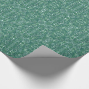 Green marble wrapping paper