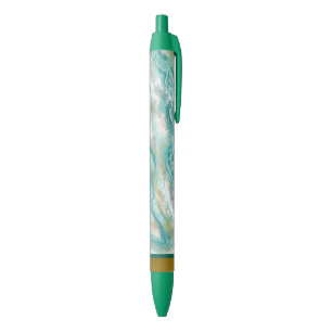 Green Marble Writing Pens Gift
