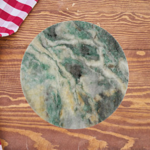 Green Mariposite Mineral Stone Pattern Cutting Board