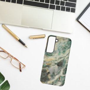 Green Mariposite Mineral Stone Pattern Samsung Galaxy Case