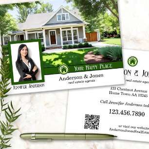 Green Marketing Real Estate Postcard
