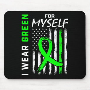 Green Me Myself Kidney Disease Cerebral Palsy Awar Mouse Pad