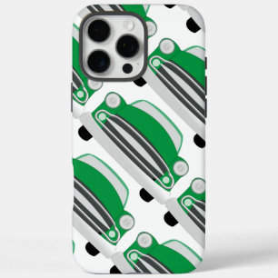 Green Mean Retro Car Boy's Birthday iPhone 16 Pro Max Case