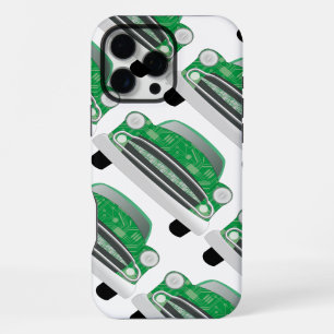 Green Mean Retro Car Boy's Birthday iPhone Case