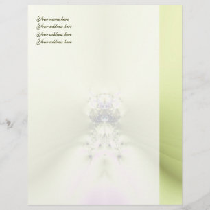 Green Meditation Customised Letterhead