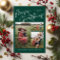 Green Merry Christmas Calligraphy Script 3 Photo