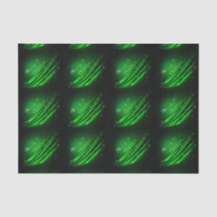 Green Merry Christmas Tissue Paper