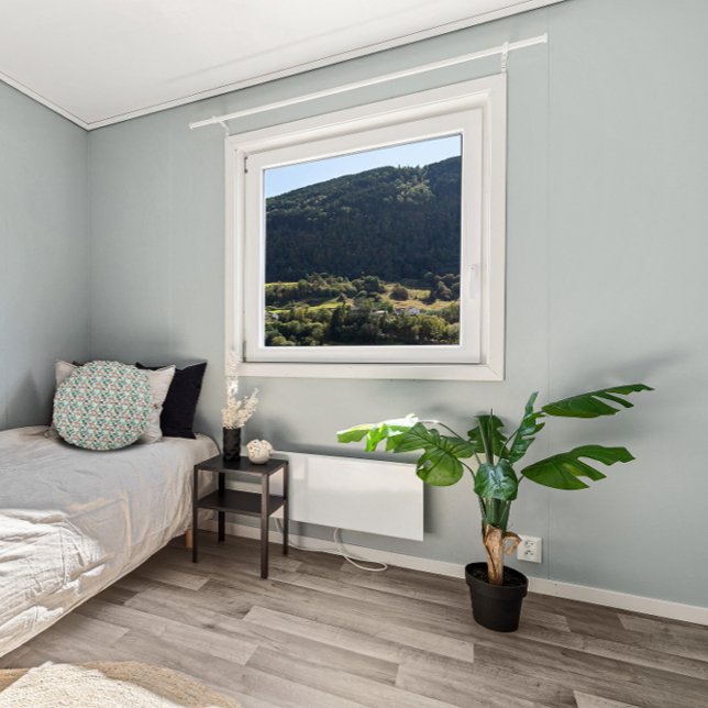 Green mint beige abstract geometric pattern round cushion (Creator Uploaded)