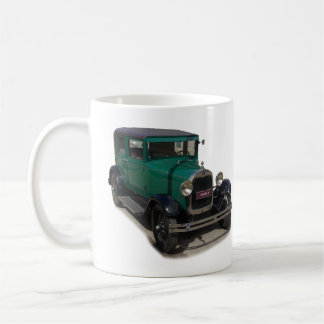 Green Model A mug