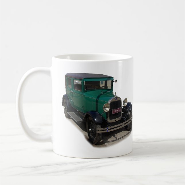 Green Model A mug (Left)